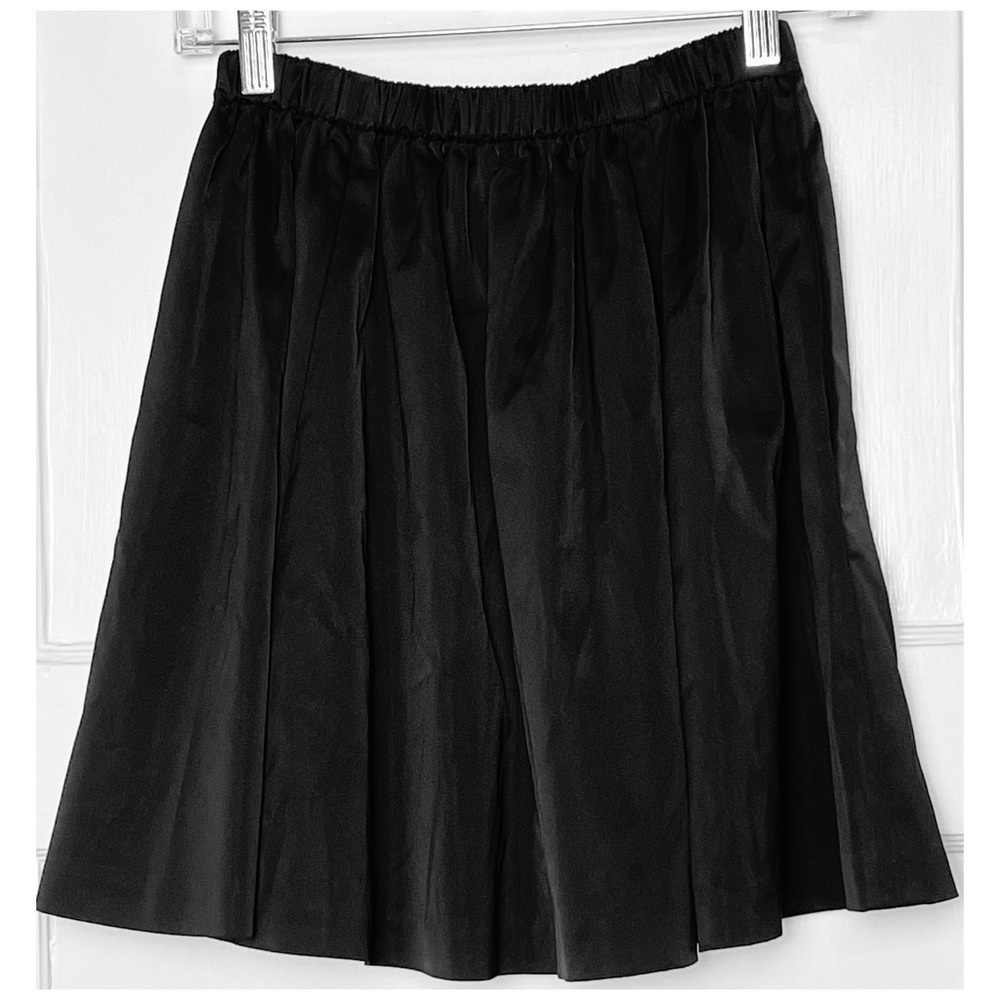 KATE SPADE 90s‎ Y2K Gathered Satin Taffeta Flared Mini Ballet Skater Skirt 2 - Picture 5 of 7